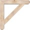 Ekena Millwork Traditional Craftsman Smooth Bracket w/ Offset Brace, Douglas Fir, 7 1/2"W x 42"D x 42"H BKT0806X42X42TRA04SDF - alternate 3
